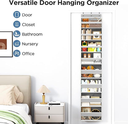 Over The Door Organizer, 8 Shelf Door Hanging Organizers