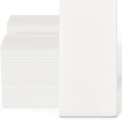 200 Pack Disposable Guest Towels Soft and Absorbent Linen Feel Paper Hand