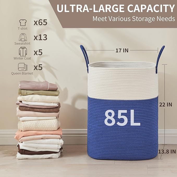 Laundry Basket with Handles