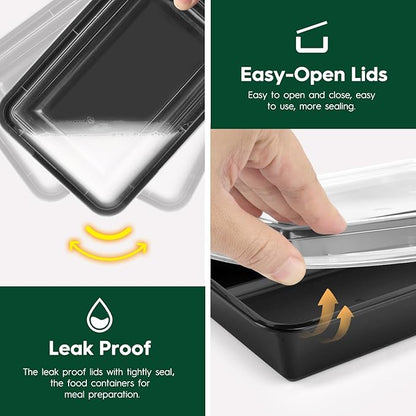 Glotoch Meal Prep Containers