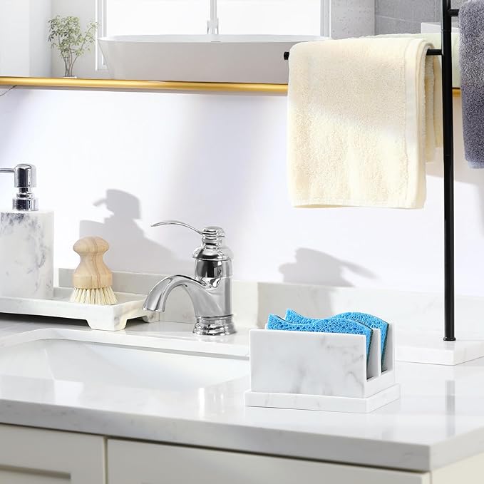 Luxspire Kitchen Sponge Holder, Dish Sponge Holder