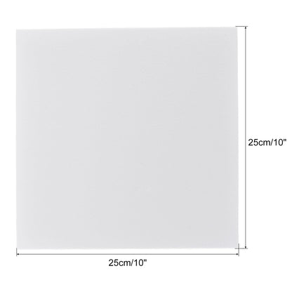 uxcell White EVA Foam Sheets 10 x 10 Inch 5mm Thickness for Crafts DIY Projects, 4 Pcs