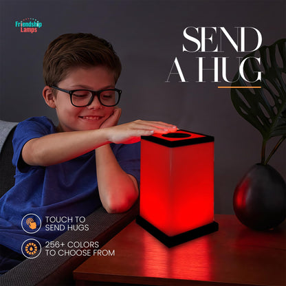 Friendship Lamp® by Filimin Modern - Best Friend Lamps Wi-Fi Touch Lamp LED Light for Long-Distance, Connection, Relationship, Friendship, Gifts, Love, 200+ Colors, App Setup - Set of 2