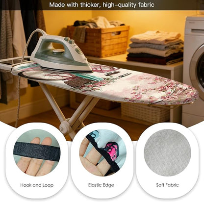 Nuxovilar Ironing Board Cover Needle Cotton 15x54 Inches | Ironing Board Cover
