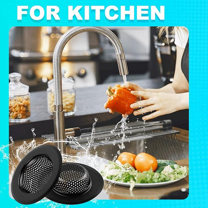 Sink Drain Strainer, Suitable for Most Sink Drains, Anti Clogging