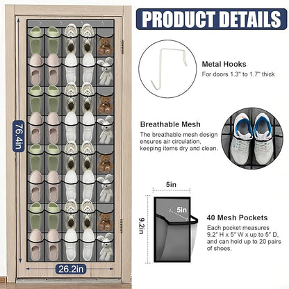 Over the Door Shoe Organizer