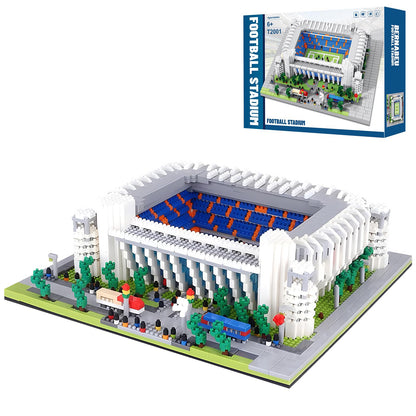 LANGLICHUN 3D Stadium Building Blocks Set Architectural Model Kit Sports Arena Display Building Toy Collectible Construction Set for Teens Adults Desk Home Office Decoration Gift 3500+PCS