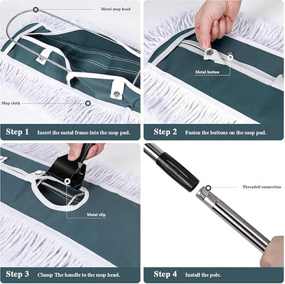 Commercial Mop, Masthome 42" Heavy Duty Dust Mop