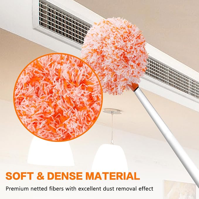 Ceiling Fan Cleaner Duster Reusable Microfiber Ceiling Fan Blade Cleaner