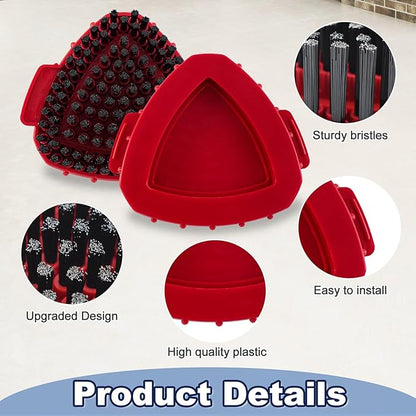 Scrubber Mop Head for Ocedar, Upgrade Scrub Brush for Ocedar, Spin Mop Scrub