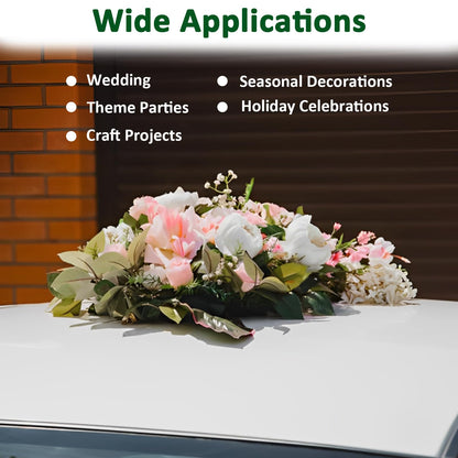 3Pcs Floral Foam Rings 10 Inch Round Floral Wet Foam Ring Foam Ring Flower Arrangement Kit for Florist Wedding Foam Decoration, Green