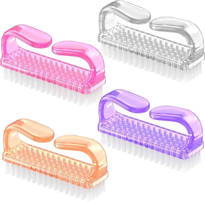 Handle Grip Nail Brush, Nail Brushes Hand Fingernail Brush Cleaner Scrubbing