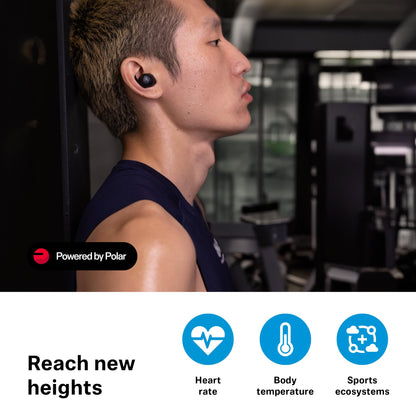 Sennheiser Momentum Sport - Earbuds with Sport Sound Tuning and Adaptive ANC, Secure Fit, 24-Hour Battery Life, Fitness Tracker for Body, Olive
