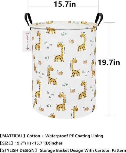 QUEENLALA Large Storage Basket, Laundry Hamper/Bathroom/Home Decor/Collapsible