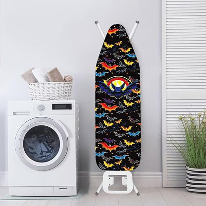 Halloween Bats Iron Board Cover Thick Soft Halloween Ironing Board Cover and