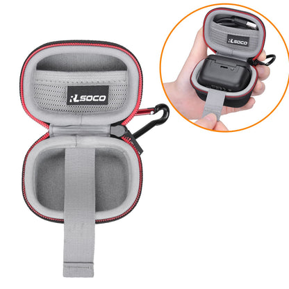RLSOCO Hard Case for Sennheiser Consumer Audio CX Plus/CX/CX 400BT / CX 500BT True Wireless Earbuds | Shockproof, Dustproof, Water-Resistant Storage Pouch, with Sturdy Metal Hook (Case Only)