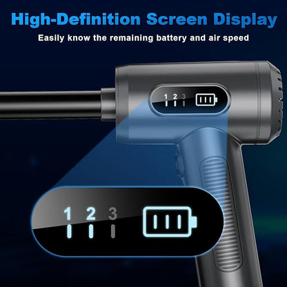 Compressed Air Duster-3 Gear Adjustable 100000RPM Electric Air Duster
