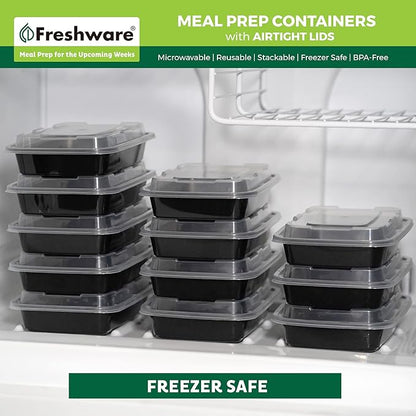 Freshware Meal Prep Containers 1 Compartment