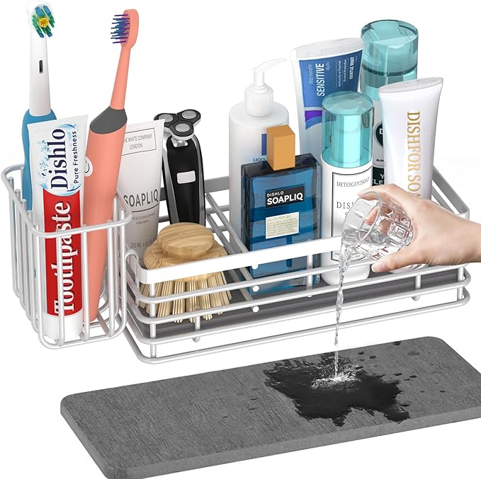 Yofidra Sponge Holder for Kitchen Sink Organizer Caddy: Sink Sponge