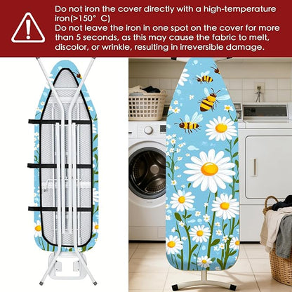 Nuxovilar Ironing Board Cover Needle Cotton 15x54 Inches | Ironing Board Cover