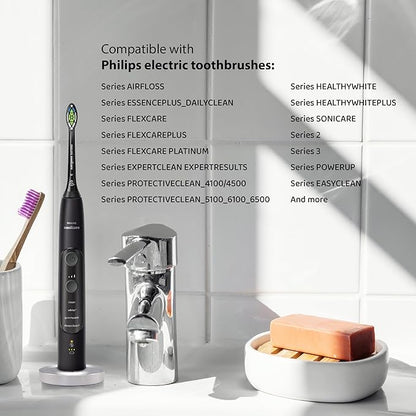 Silver Toothbrush Holder Compatible