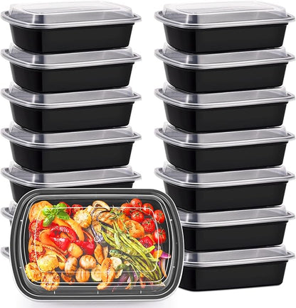 38oz Meal Prep Containers, Extra Large &Thick Food Storage Containers