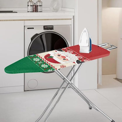 Santa Claus Print Ironing Board Cover 15x54 Inch Household Iron Board Covers