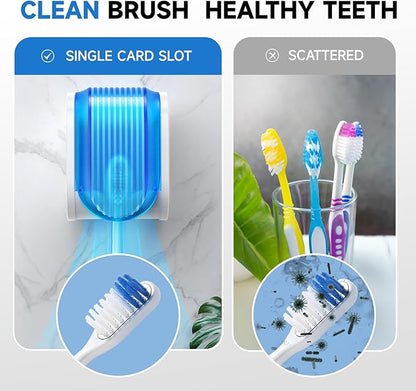 Toothbrush Holders for Bathrooms【Upgrade Single Slot Design】 Toothbrush Holder