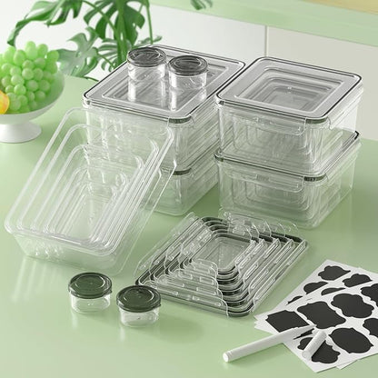 54-Piece Food Storage Containers
