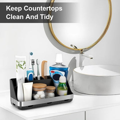 Black Toothbrush Holder