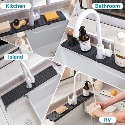 Stone Faucet Mat for Kitchen Sink