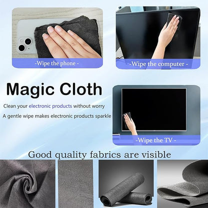 10 Pcs 11×11 Inches New Real Magic Cloth Thickened Magic Cleaning Cloth