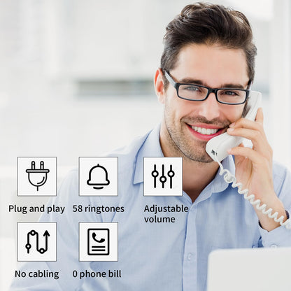 Intercoms Wireless for Home 2 Pack, Wireless Intercom System, Two Way Real-time Intercom Phone with 3280 Feet Range,Easy to Use Office Intercoms for Business
