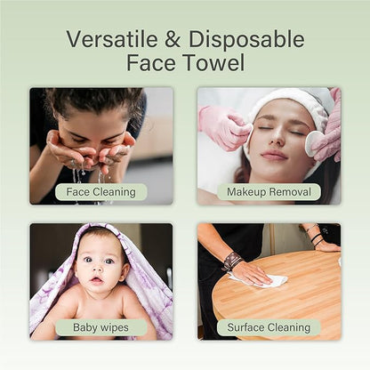Unifree Facial Towels I Towelettes I Dry Wipes I Makeup Remover I Facial
