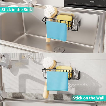 HapiRm 4 in 1 Kitchen Organizers and Storage, SUS304 Stainless Steel Brush