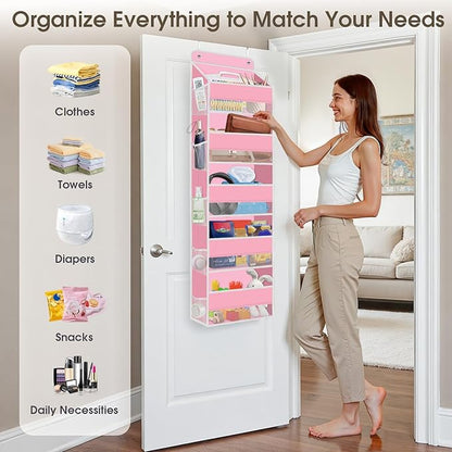 5-Tier Over The Door Organizer Hanging Storage Organizers