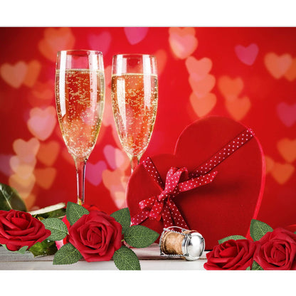 AmyHomie Artificial Flowers Dark Red Rose 50pcs Real Looking Fake Roses w/Stem for DIY Wedding Bouquets Centerpieces Arrangements Party Baby Shower Valentines Day Christmas Tree Decorations