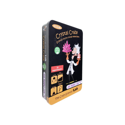 The Purple Cow- The Crazy Scientist Crystal Craze Experiment Stem Education Science Kit for Kids Boys & Girls Aged 10+