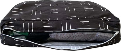 Molly Mutt Medium to Large Dog Bed Cover - Dreams - Measures 27”x36”x5’’ - 100% Cotton - Durable - Breathable - Sustainable - Machine Washable Dog Bed Cover