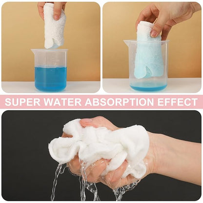 Face Steaming Towel, 4 Pack Reusable Face Towel Cold Hot Compress Facial
