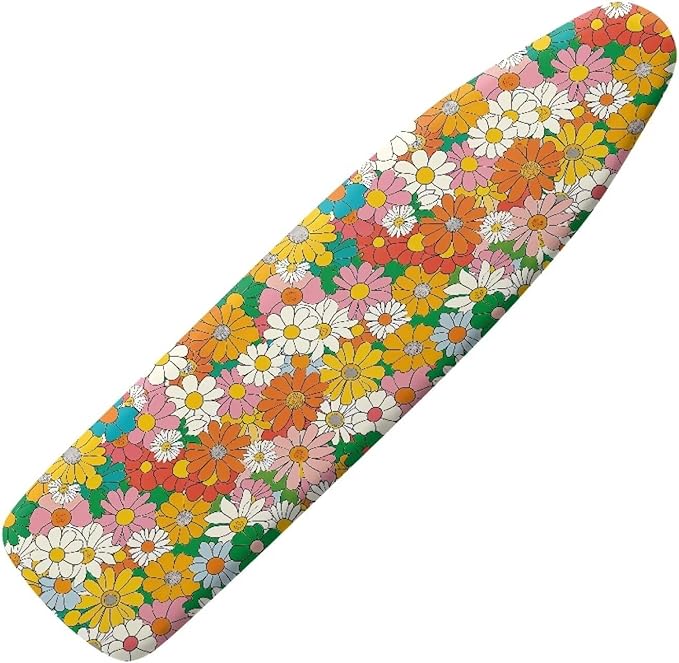 Hippie Flower Ironing Board Cover Christmas Full Size Scorch Resistant Padding