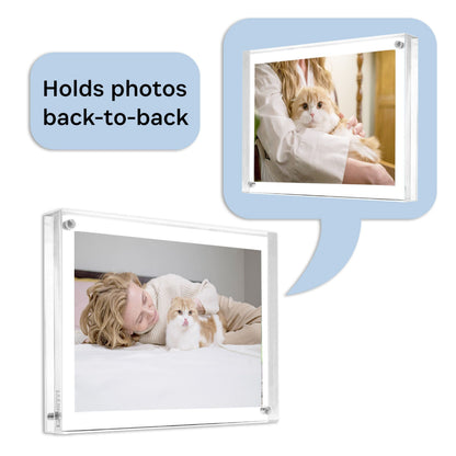 Canetti Design Group The Original Magnet Frame - Clear Acrylic-8.5x11 inch