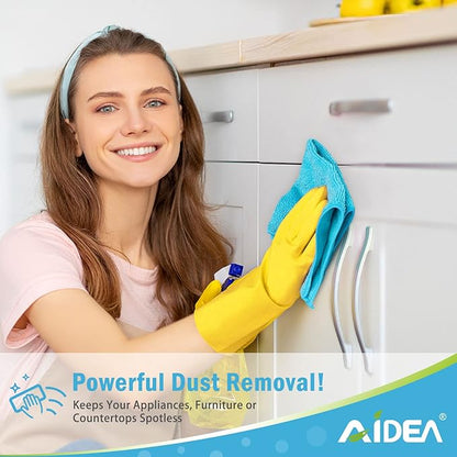 AIDEA Microfiber Cleaning Cloth-24PK, Soft Microfiber Towels