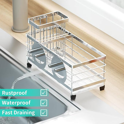HapiRm Sink Caddy Sponge Holder