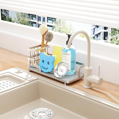 Consumest Sponge Holder for Kitchen Sink