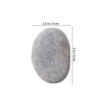 Gatuida 20pcs Painting Rocks Smooth Stones for Painting DIY Pebble Crafts Kids Creative Drawing Pebbles for Art Projects