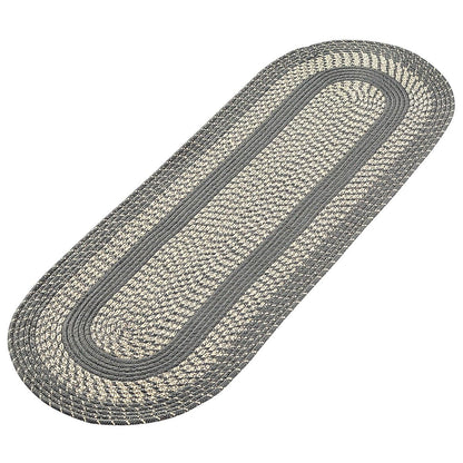 OakRidge Two-Tone Country Braided Rug
