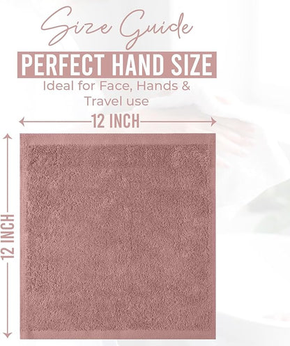DAN RIVER 12 Pack Wash Cloths for Showering