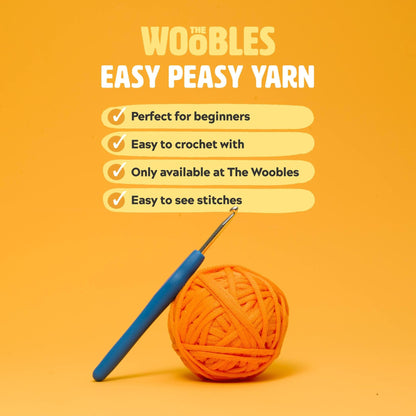 The Woobles Crochet Kit For Beginners - Easy Arts And Crafts Knitting & Crochet Animals Kit As Seen On Shark Tank - Fred The Dinosaur