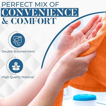 DAN RIVER 6-Pack Premium Hand Towels